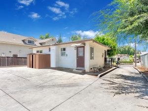 Parking Space & Rear View